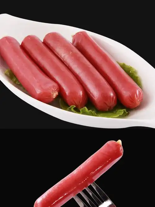 双汇烤肠风味香肠300g3袋热狗肠脆皮烤香肠即食火腿肠