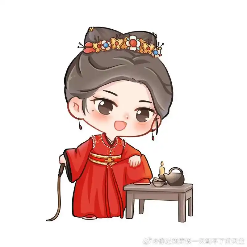 迪丽热巴 #q版 - 抖音