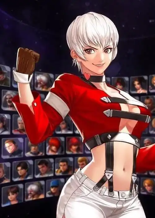 在《拳皇96》大蛇四天王之首的高尼茨死亡后,七枷社便与克里斯,夏尔米