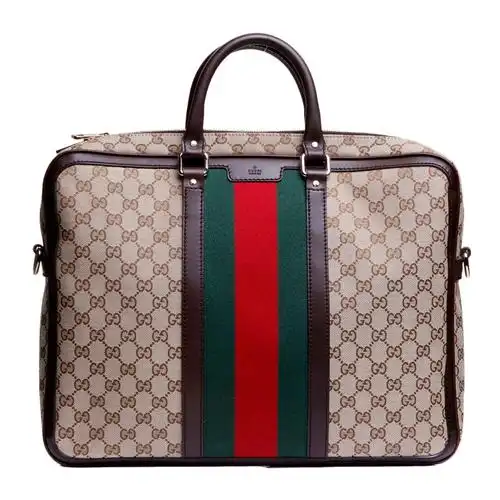 gucci(古驰)男士经典帆布手提包