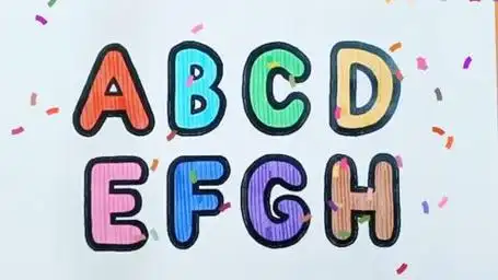 儿童简笔画 一起学画画 简笔画 英文育儿简笔画