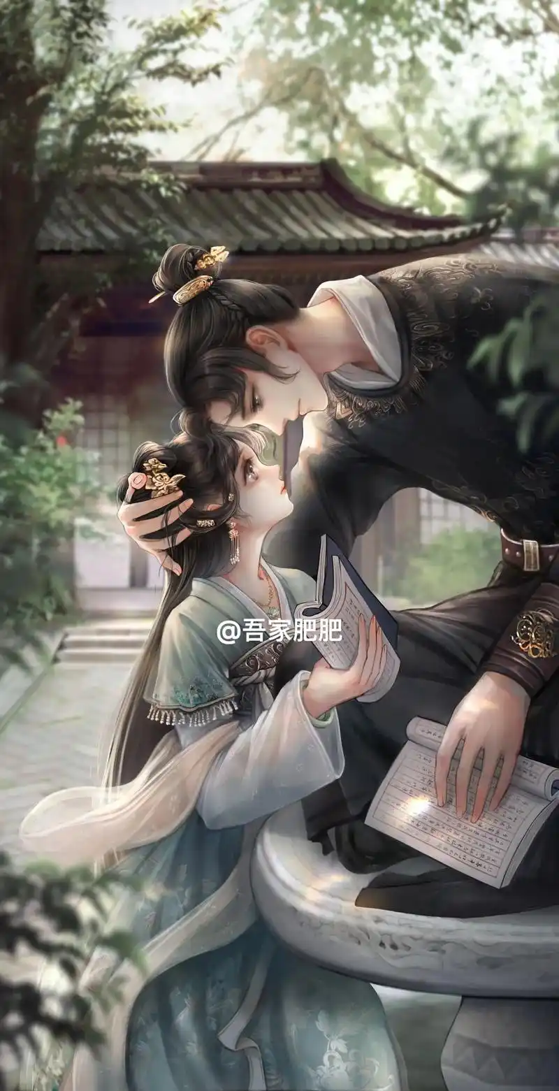 自从尝试画古风插画后,古言小说男女 - 抖音