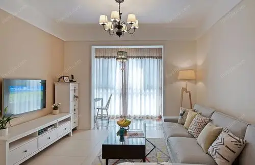 现代简约唯美95平套三装修效果图集