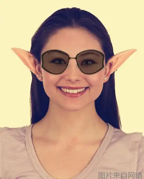 精灵耳朵尖耳朵夜光精灵耳搞笑大耳朵烂耳朵魔法师长耳朵