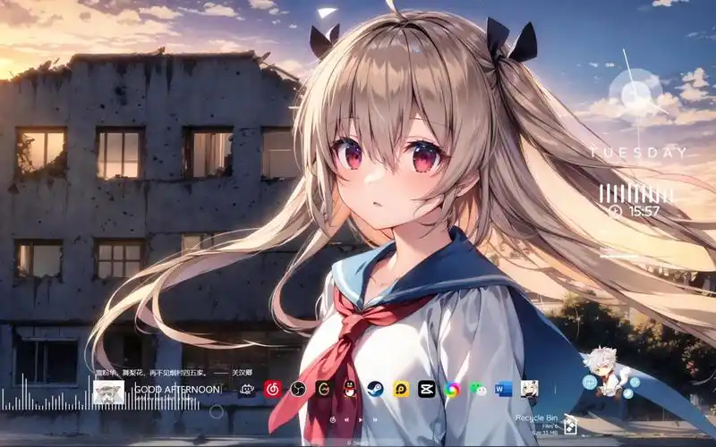 【4k】二次元动态壁纸推荐 #86 丨 4k 60fps 动漫 游戏 【wallpaper