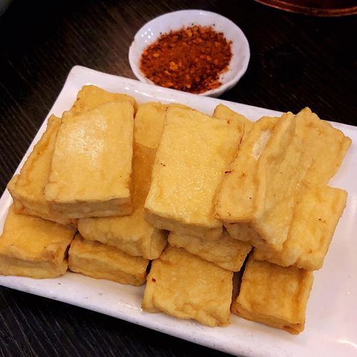 包浆豆腐特产美食油炸小吃爆浆臭豆腐烧烤速冻半成品酒店方便食材