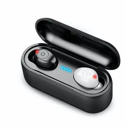 amoi 夏新 f9 豪华版 入耳式真无线蓝牙耳机 黑白色