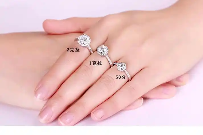 一克拉钻石有多大?一克拉钻石实物有多大? - 玉雕名家