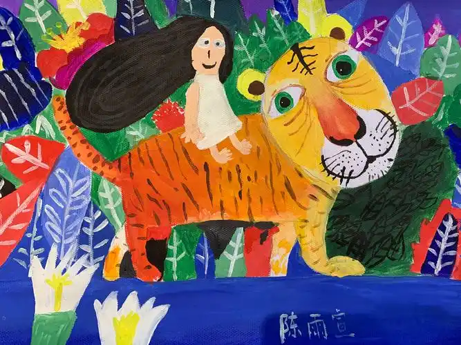 牛敬柏画室(10-12岁)精英班学生作品展(2020年)