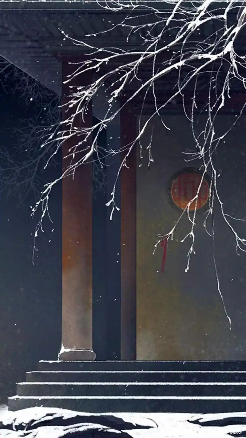 古风雪意唯美意境壁纸 以雪为令 这个冬天开始了