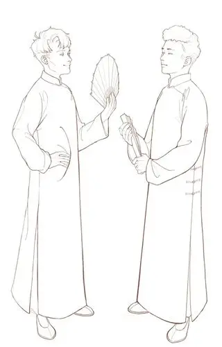 许久没更新,苦逼海外党下周期末考试,摸个鱼先,上色随缘