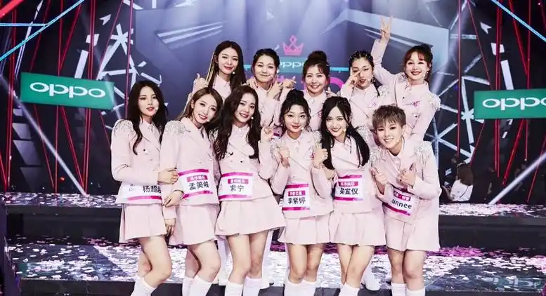 101创造女团谁的胸最大创造101女团11人正式成立都有谁她成为22强当中