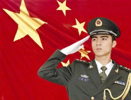 只是象征性的服饰,代表的是军人的一种形象,并不是作战和训练的服装.