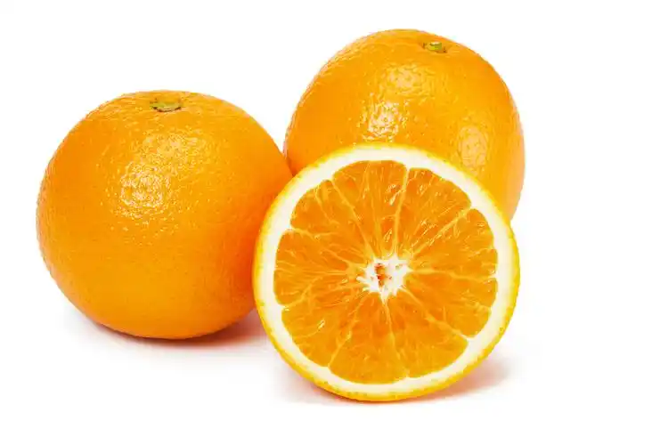 白底水果橙子切开橙子几个橙子新鲜水果美味水果