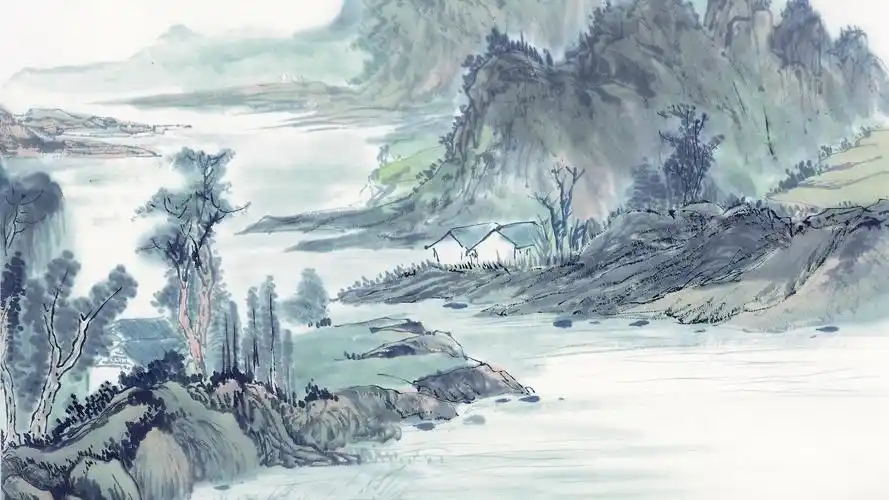 山水水墨山水关情,山水水墨山水关情壁纸,山水水墨山水关情电脑桌面