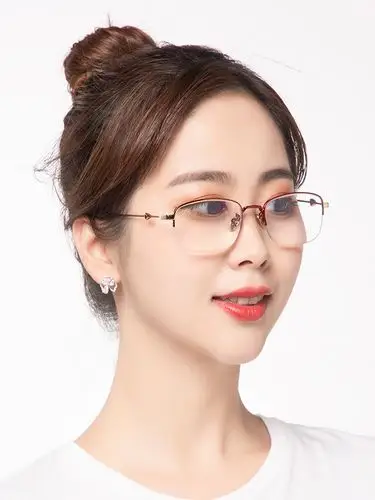 光眼镜高清老人时尚超轻 100 150度 左右眼 100度 【建议50岁以下】