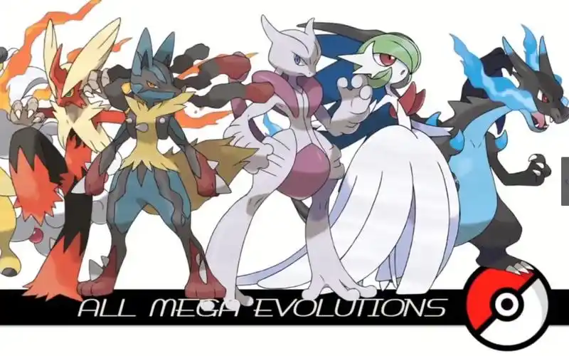 精灵宝可梦各种mega形态图