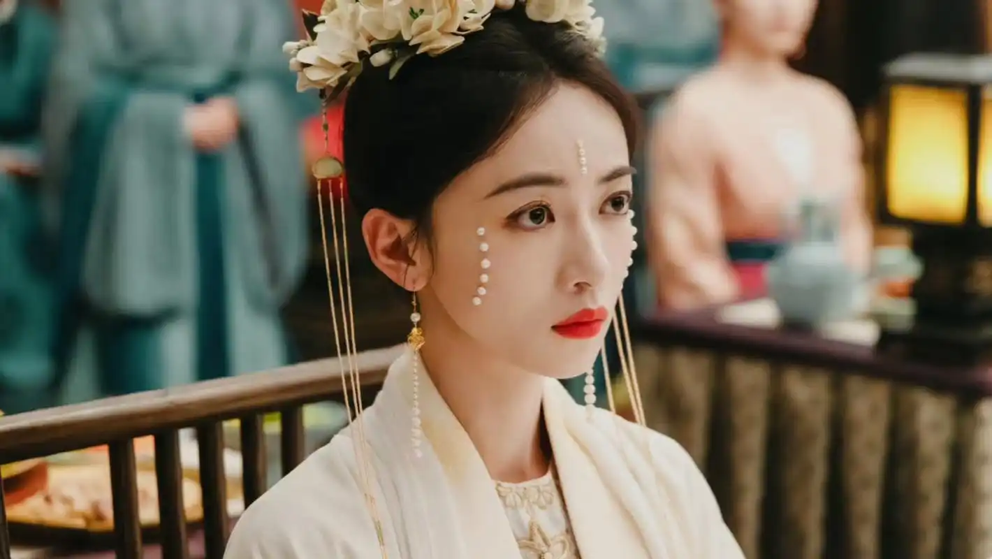 动态连更挑战# #吴谨言古装统治区# 墨雨云间热播,吴谨言珍珠造型很