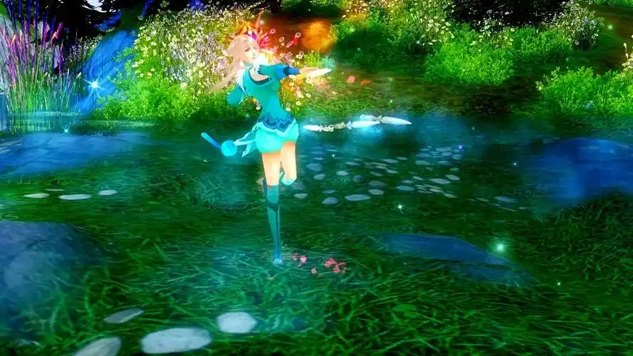 逍遥的翩然独舞天龙八部逍遥技能精美截图