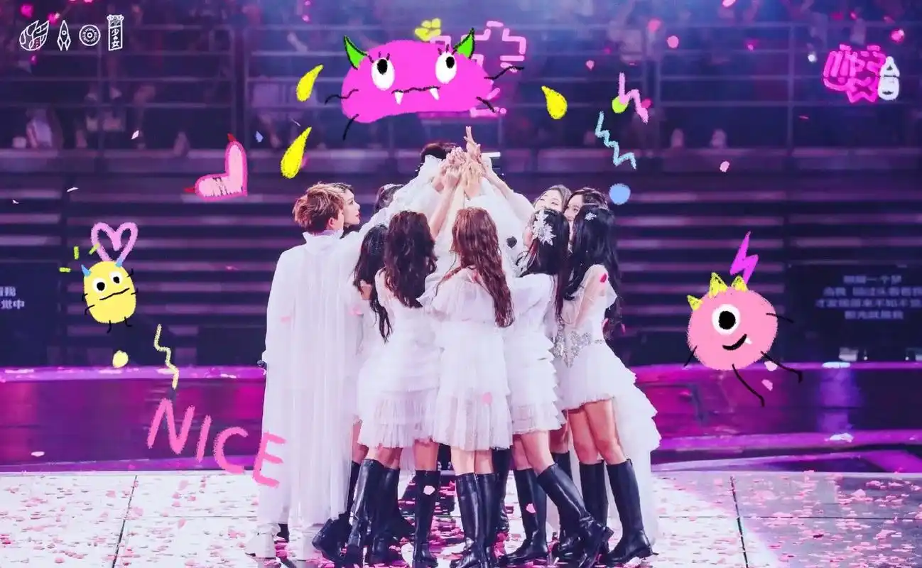 火箭少女101毕业两周年 披荆斩棘天使翼,火箭少女10117 - 抖音