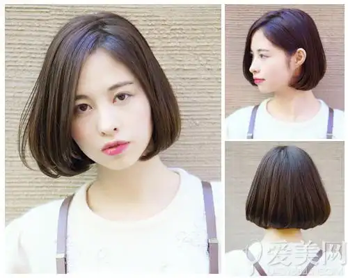 16款日系人气波波头 内扣设计清新显瘦