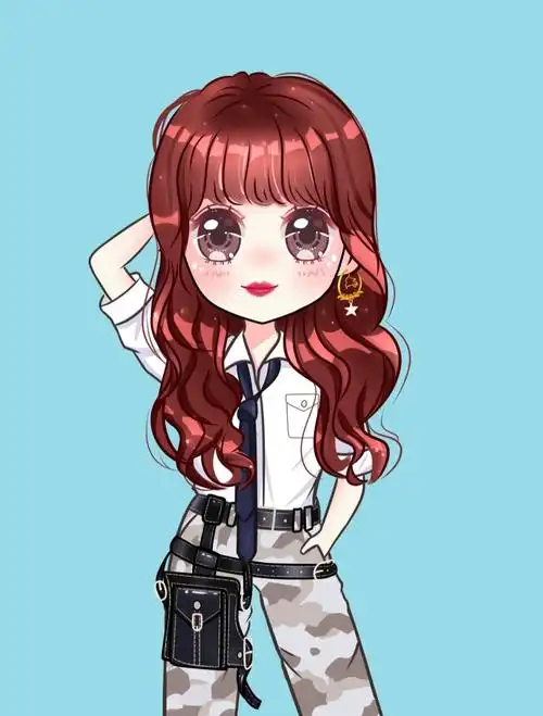 the9孔雪儿萌萌的卡通头像