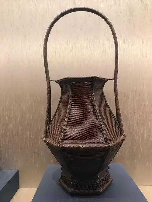 精美的日本竹编工艺品