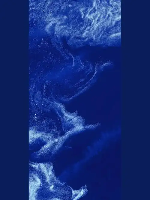 深蓝色锁屏壁纸