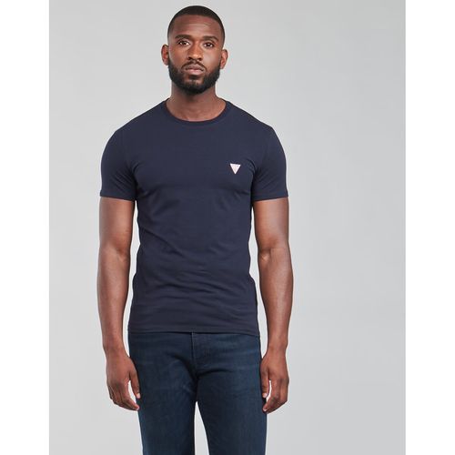 guess/盖尔斯美国品牌男装上衣时尚短袖海蓝色夏季2024新款 海蓝色 xs