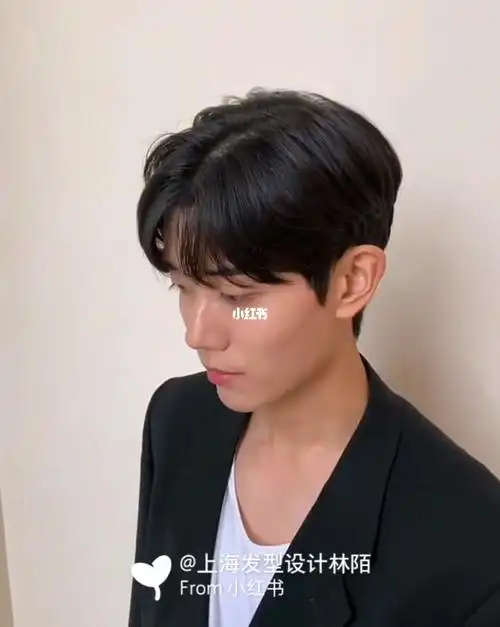 男生发型设计韩式纹理烫可搭配服帖烫