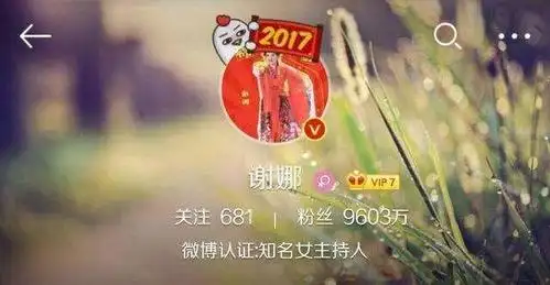 谢娜微博粉丝创吉尼斯纪录,可能是首个过亿女明星