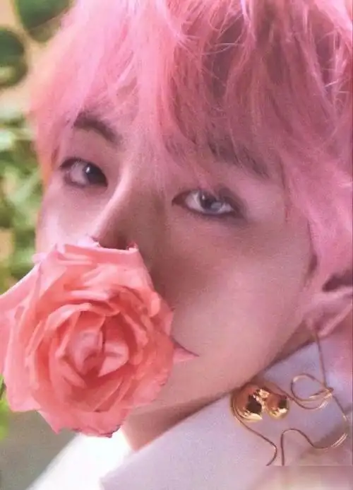 在那些年代,金泰亨染成了仙女的头发