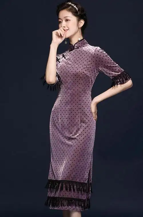 今年流行的旗袍裙的款式图片大全 - 广州尚衣社服饰