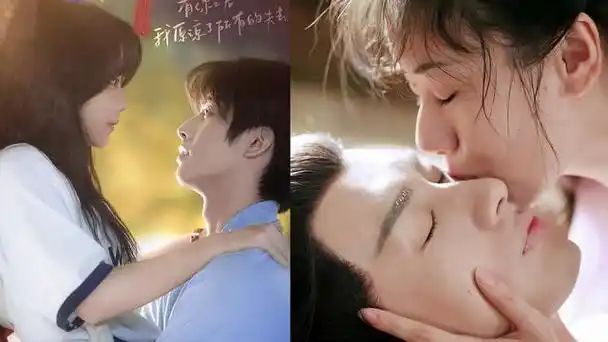 成毅袁冰妍十指相扣吻戏花絮(陆剧吻戏十大名场面)(1)