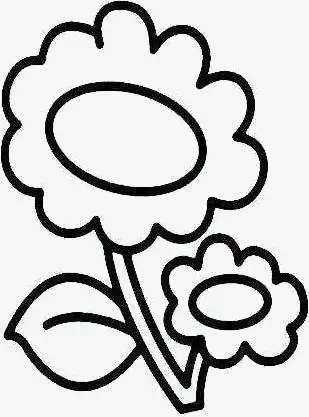 卡通简笔画鲜花手绘鲜花怎么画 鲜花简笔画图片一束鲜花简笔画步骤一