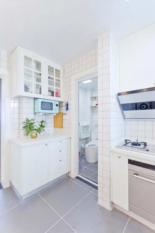 40平小户型简约装修储物收纳一角