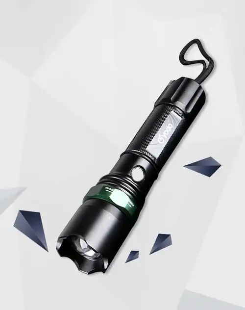 中性户外多功能充电/电池两用手电筒 悠度yodo
