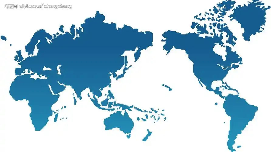 麻烦请给我一幅空白的世界地图