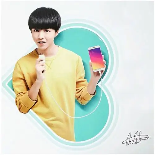 王俊凯 #tfboys oppo手机宣传画报 高清