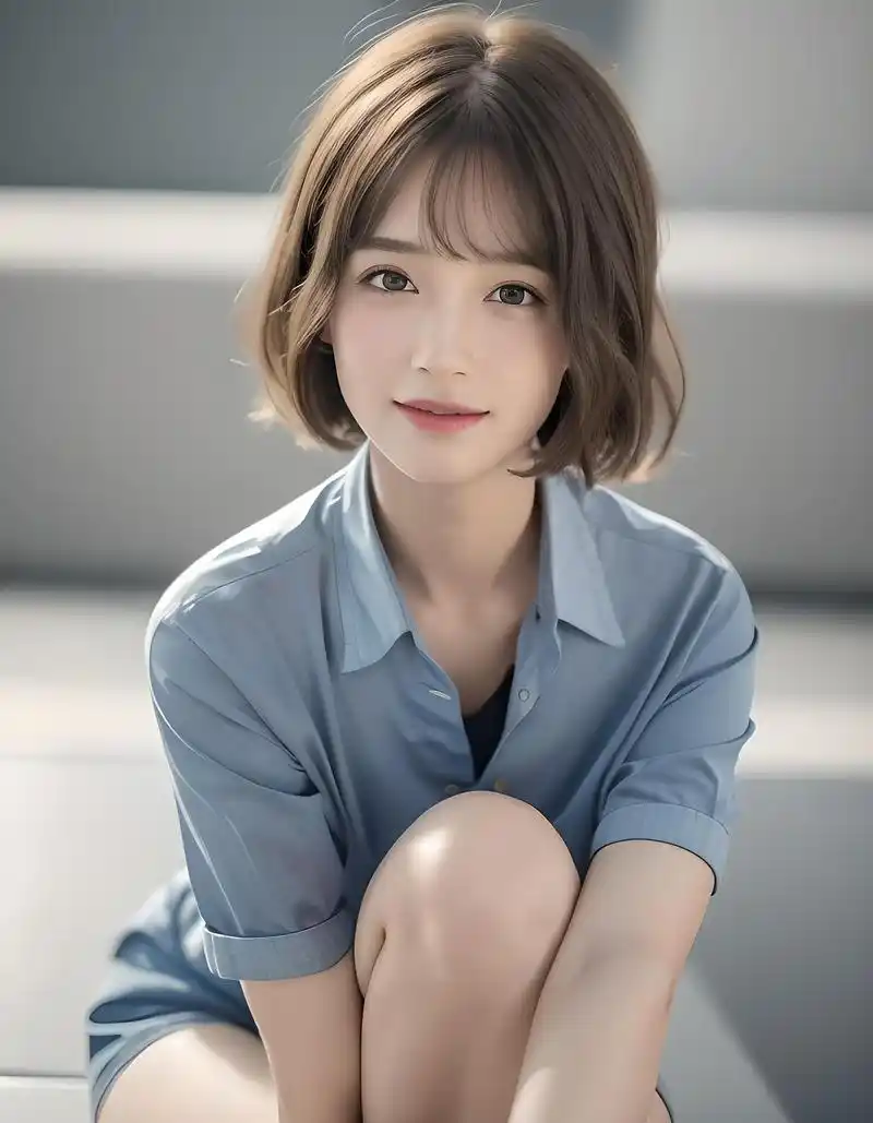 少昊 的想法: ai-气质美女 | 关键词:超现实写真,摄影,真实照片,半身