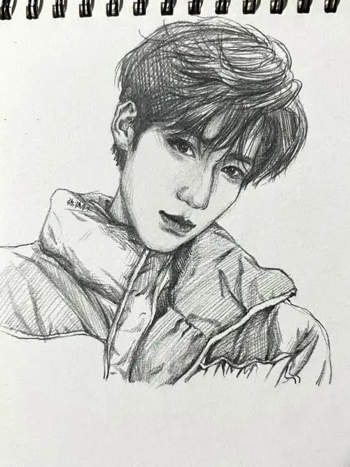 我好像得了画张真源牛波一症#张真源  #手绘  #画画  #绘画  #神图