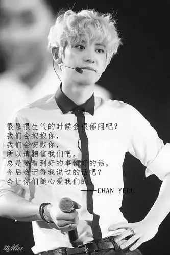 exo 语录 chanyeol