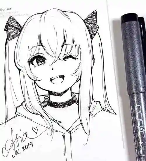 怎么画动漫人物初学者 动漫人物入门绘画