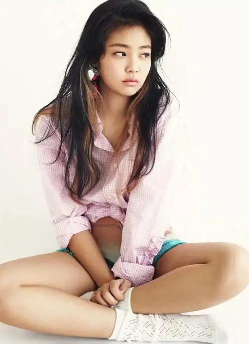 一些jennie出道前图片