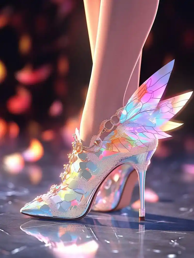 服饰穿搭|梦幻高跟鞋 水晶鞋系列 人鱼之泪