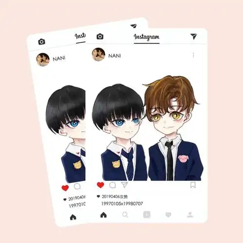 【杭州场个人应援】团小镜子 83透卡 unine logo贴纸