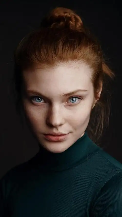 babak fatholahi 人像特写摄影作品 很干净面部特写 - 修图匠人