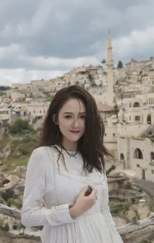 陈乔恩旅拍写真大片,明星,美女,气质,高清,优雅,时尚,陈乔恩,魅力