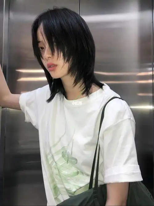 无性别感高层次短碎发