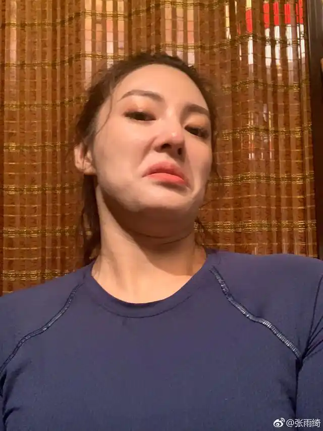 张雨绮胖成大妈?曾经的女神一去不复返,肥胖实在太可怕!